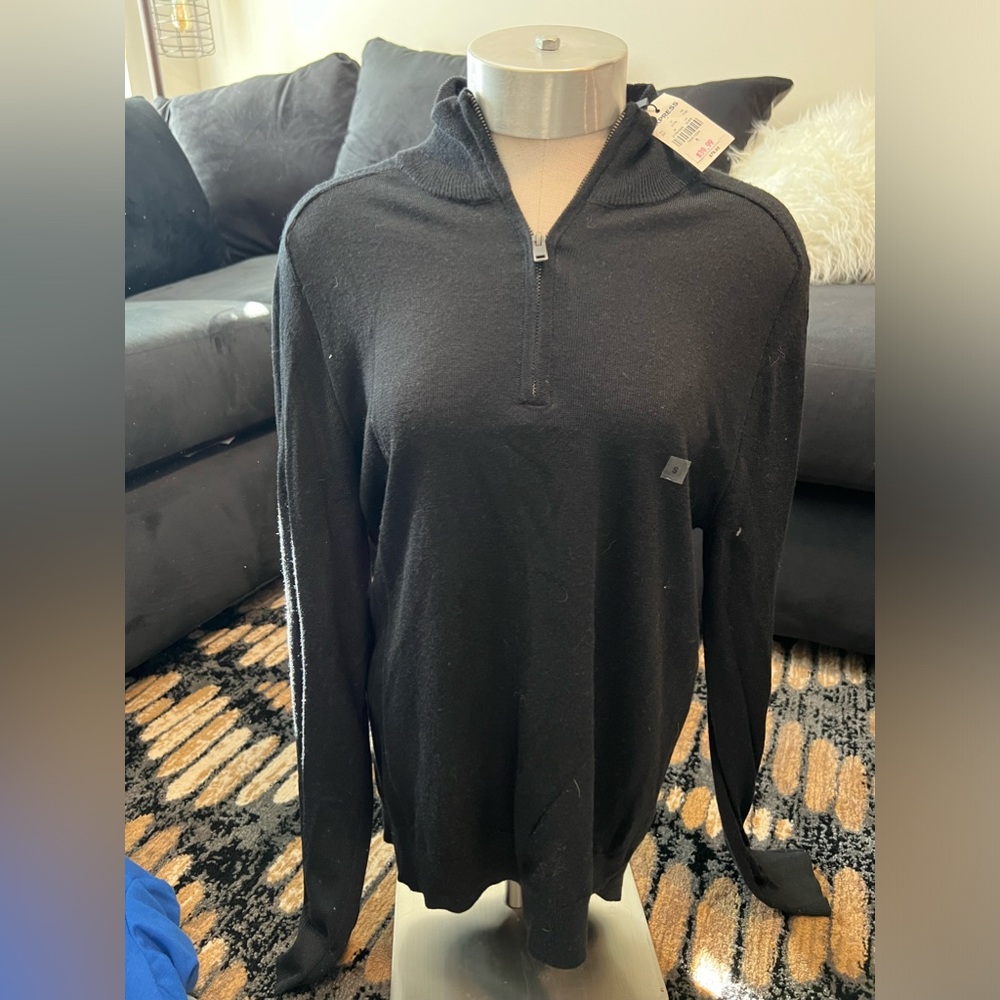 Black Express QuarterZip